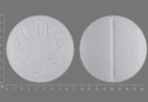 PLIVA 433 White Round Trazodone Hydrochloride 50-mg