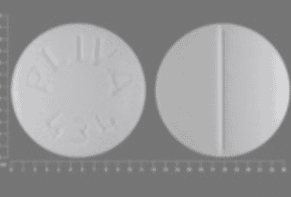 PLIVA 434 White Round Trazodone Hydrochloride 100mg