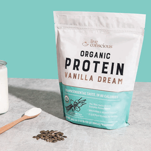 Live Conscious Vanilla Protein Powder