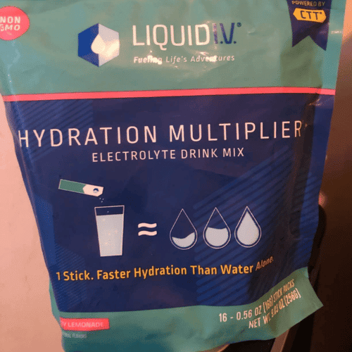 Liquid IV strawberry lemonade